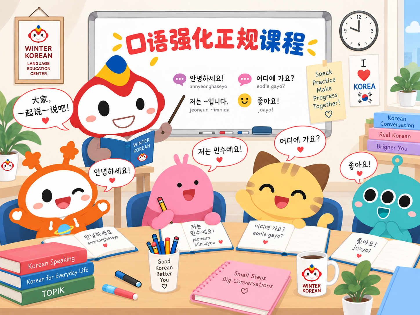 口语强化正规课程介绍