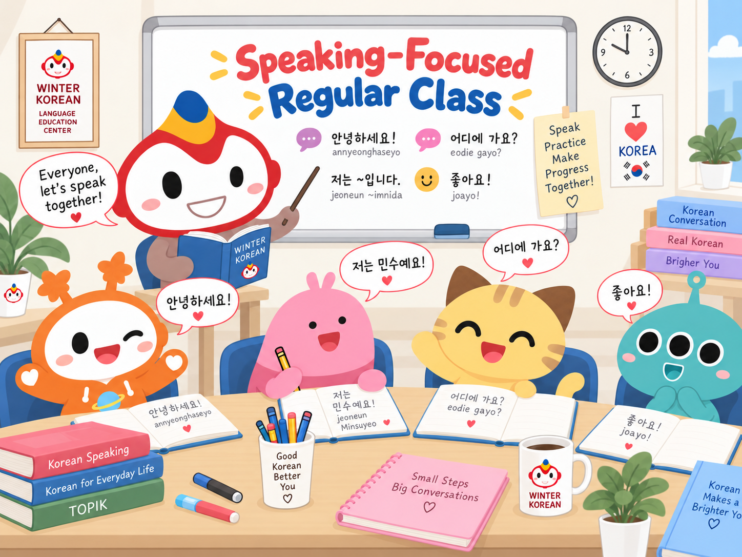 Speaking-Focused Regular Course