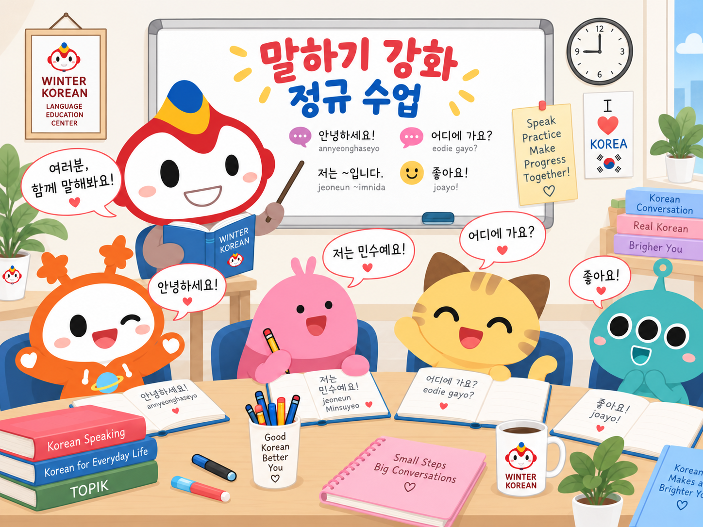 말하기 강화 정규 수업 안내