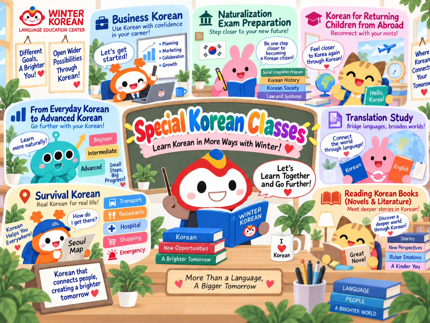 Special Korean classes
